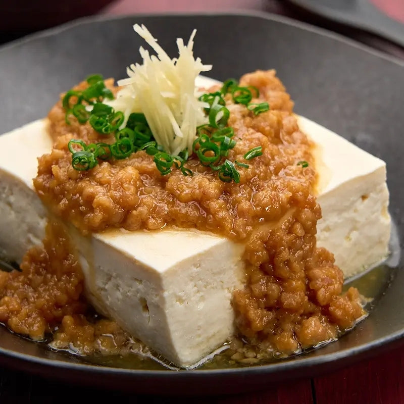 Tofu topped with a sauce made with Living Probiotic Chili Miso Dressing - 220g
Foodcraft Online Store