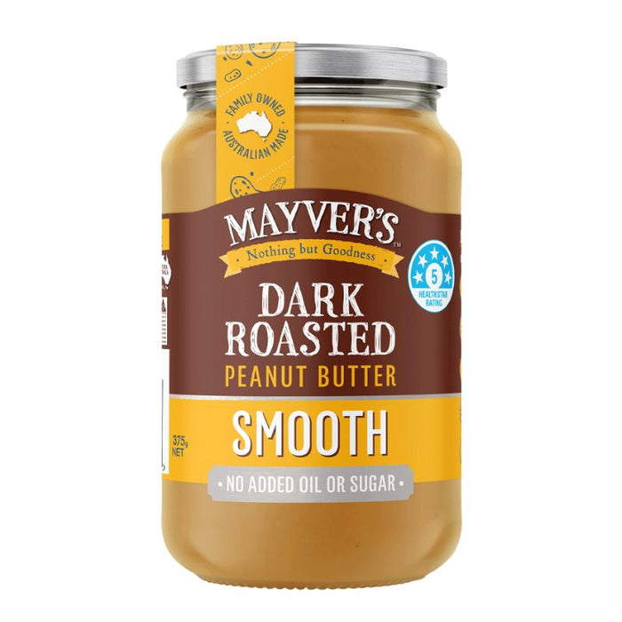 Mayver's Dark Roasted Smooth Peanut Butter - Foodcraft Online Store