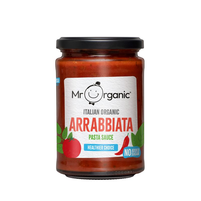 Mr Organic Healthier Choice Arrabiata Pasta Sauce - 350g - FoodCraft Online Store 