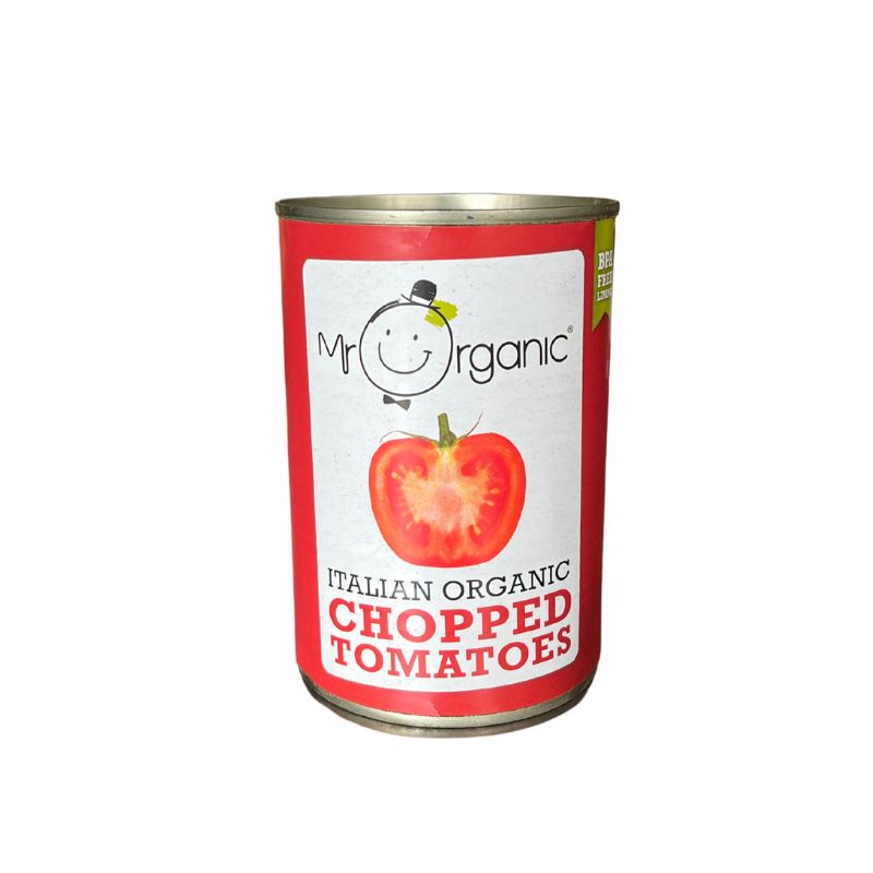 Mr Organic Italian Organic Chopped Tomatoes - 400g - FoodCraft Online Store