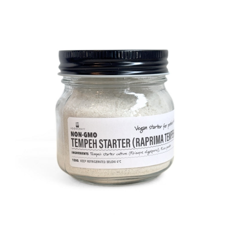 NON-GMO Tempeh Starter (Raprima Tempeh) - 150g - FoodCraft Online Store 