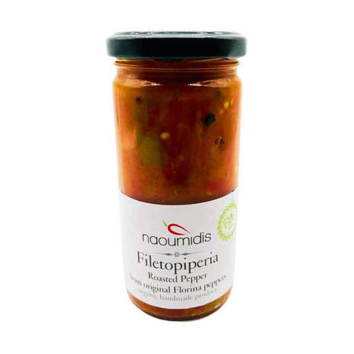 Naoumidis Caramel Pepper Sweet and Sour Spread From Original Florina Peppers  - Foodcraft Online Store