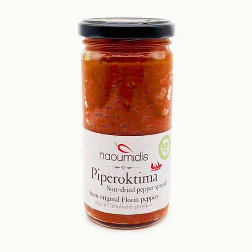 Naoumidis Piperoktima Sun-dried Pepper Spread With Garlic From Original Florina Peppers - Foodcraft Online Store