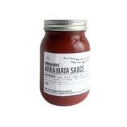 Organic Arrabbiata Sauce 500g | Premium Italian Spicy Tomato Pasta Sauce with Organic Tomatoes, Fresh Basil & Chili Peppers