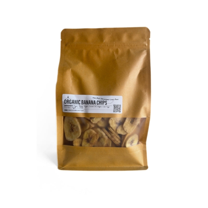 Organic Banana Chips - 400g
Foodcraft Online Store