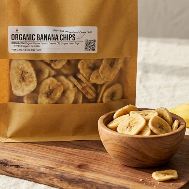 Organic Banana Chips - 400g
Foodcraft Online Store