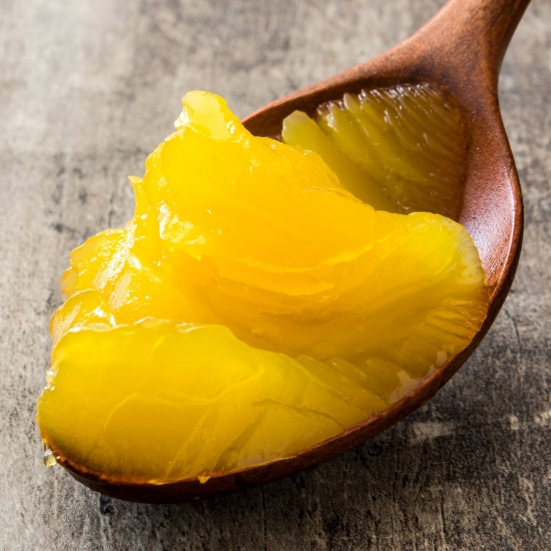 Spoon of Organic Ghee from Grass-fed Cow's Milk - 380g
