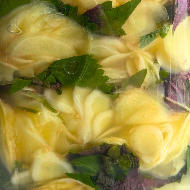 Close up of Living Lacto-Fermented Japanese Sushi Ginger - 200g