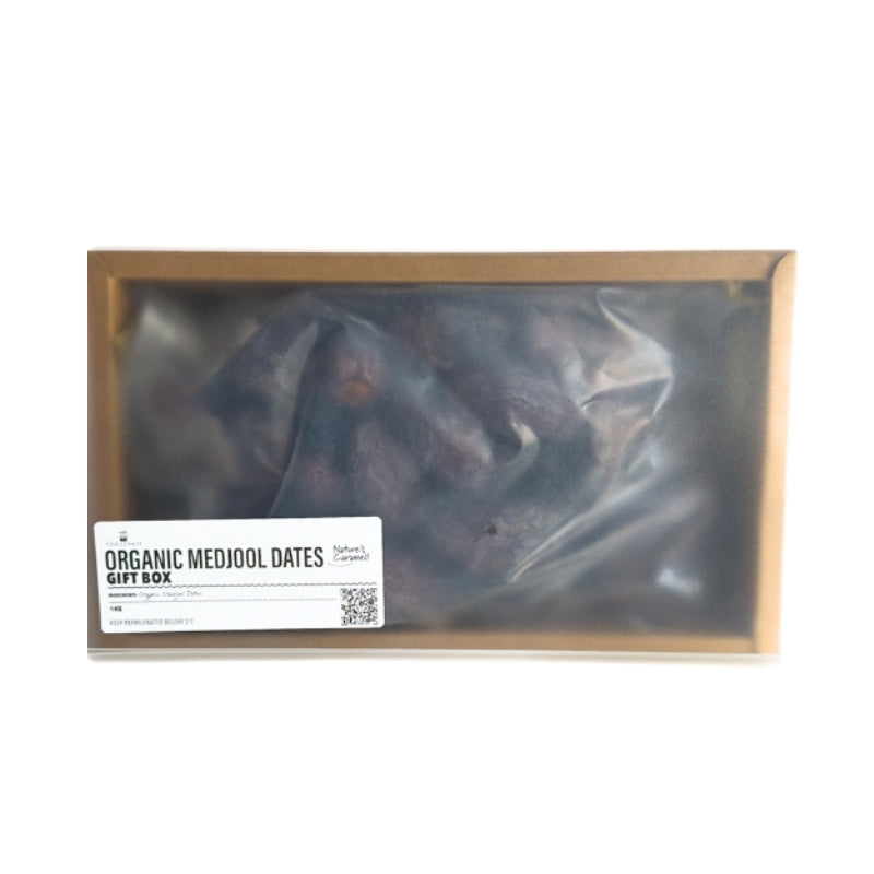 Organic Medjool Dates Gift Box - 1kg - Foodcraft Online Store
