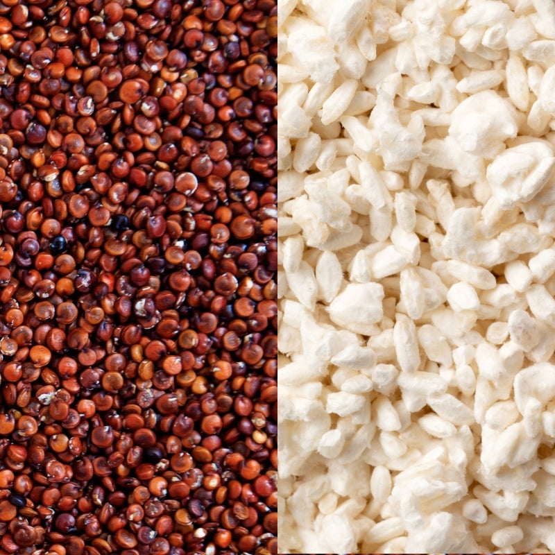 Photo of Red Quinoa and Rice Koji - ingredients of Organic Red Quinoa Genmai Miso - 250g