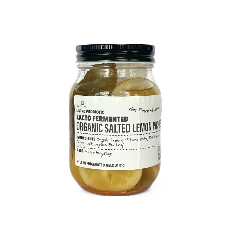Organic Salted Lemon Pickle - 450g
Foodcraft Online Store