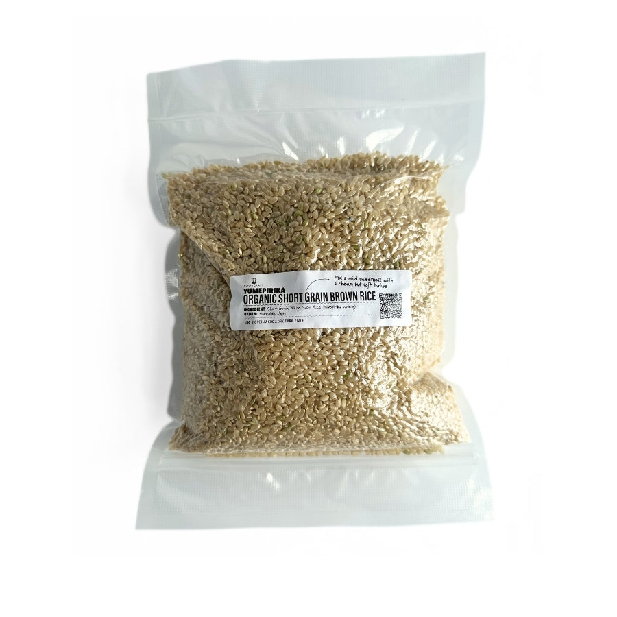 Organic Short Grain Brown Rice "Yume Pirika" - 1kg
Foodcraft Online Store 