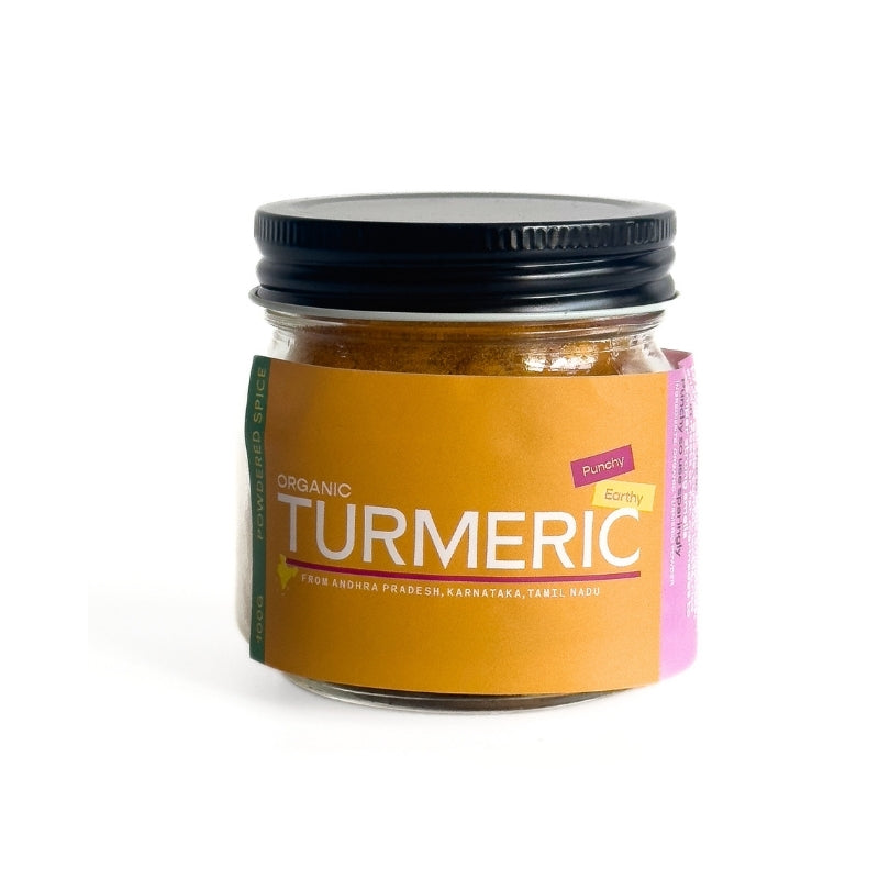 Organic Turmeric Powder - 100g Foodcraft Online Store
