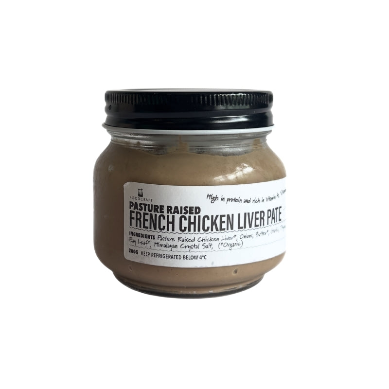 Pasture Raised French Chicken Liver Pate - 200g
Foodcraft Online Store
