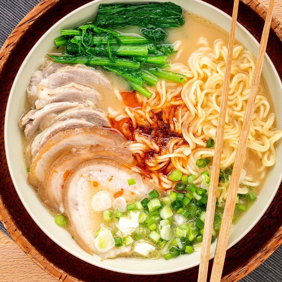 Ramen Soup made with 
Organic Pasture Raised Pork Bone Broth - 450ml Foodcraft Online Store