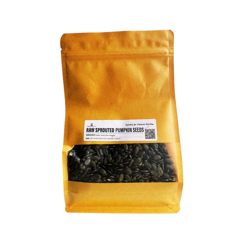 Raw Sprouted Pumpkin Seeds - Foodcraft Online Store