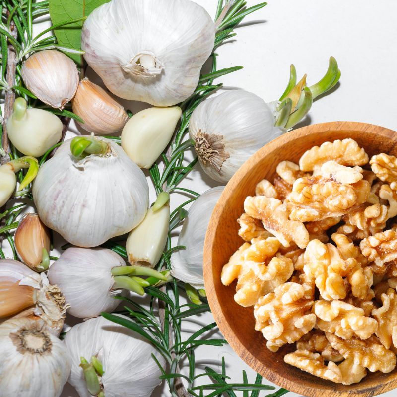 Sprouting Walnuts Raw Sprouted Walnuts Garlic Herb Flavor - 300g – FoodCraft Online Store