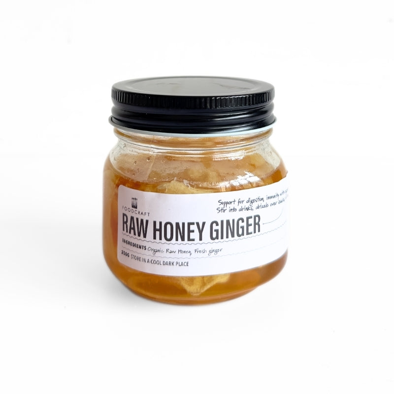 Raw Honey Ginger 250g - Foodcraft Online Store