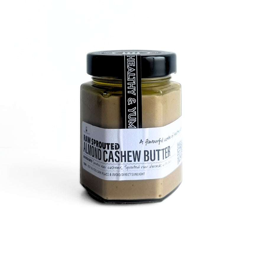 Raw Sprouted Almond Cashew Butter- 180g
Foodcraft Online Store