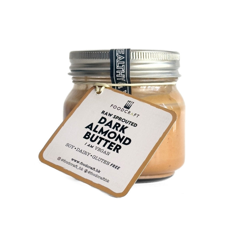 Raw Sprouted Dark Almond Butter - Foodcraft Online Store