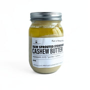 Jar of 
Raw Sprouted Stone Ground Cashew Butter - 454g
Foodcraft Online Store 
