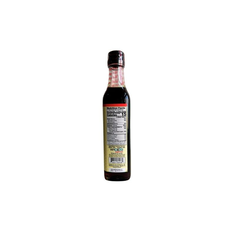 Bottle of Red Boat Fish Sauce 40N - 250ml on a white background