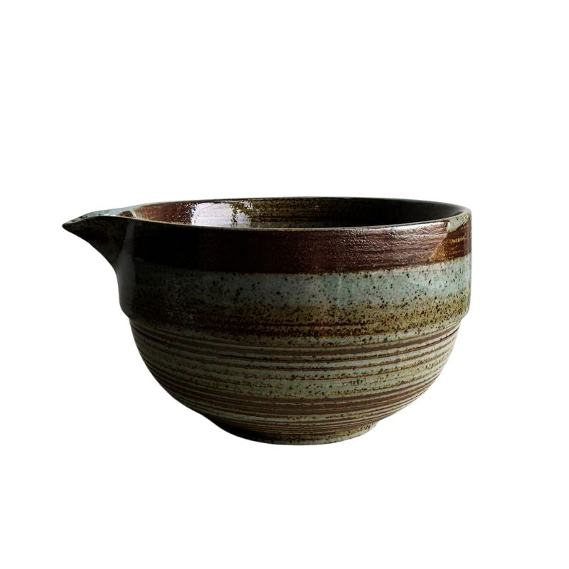 Rustic Katakuchi Chawan Matcha Tea Set