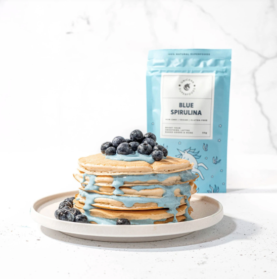 Unicorn Superfoods 100% Superfood Powder - Blue Spirulina - 500g - FoodCraft Online Store 