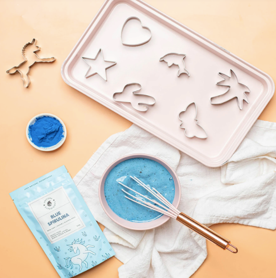 Unicorn Superfoods 100% Superfood Powder, Blue Spirulina - 500g - FoodCraft Online Store 