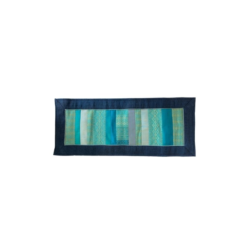 Sop Moet Arts Handmade Silk Table Runners - 52cm x 21.5cm Blue Green
Foodcraft Online Store 