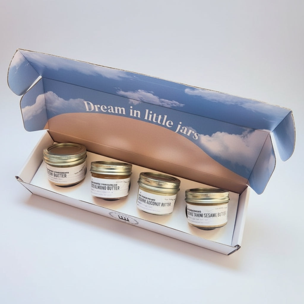 Stone Ground Butter Gift Set - 100g x 4 Flavors Foodcraft Online Store