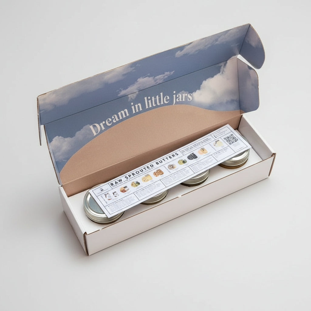 Stone Ground Butter Gift Set - 100g x 4 Flavors Foodcraft Online Store