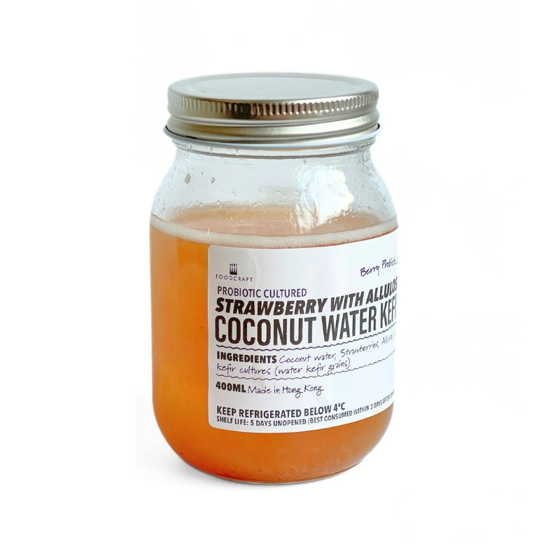 Strawberry Coconut Water Kefir with Allulose - 400ml
Foodcraft Online Store