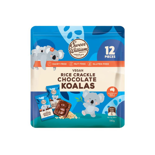 Sweet William Rice Crackle Chocolate Koala Minibar Multipack - Foodcraft Online Store