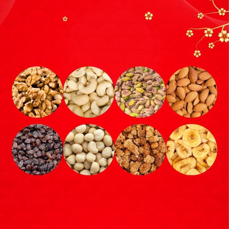 The Abundance Assortment - Deluxe CNY Gift Box  - Foodcraft Online Store