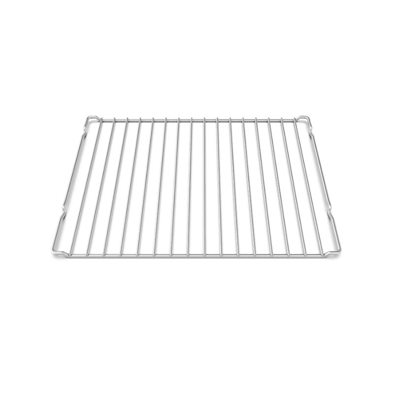UNOX Pastry and Bakery CHROMO.GRID Tray - GRP305 with straight parallel bars and folded side supports, shown on a plain white background.