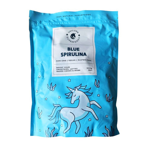 Unicorn Superfoods 100% Superfood Powder - Blue Spirulina - 500g - FoodCraft Online Store 