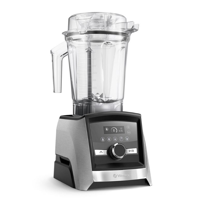 Vitamix Ascent Series A3500i with clear container on a white background