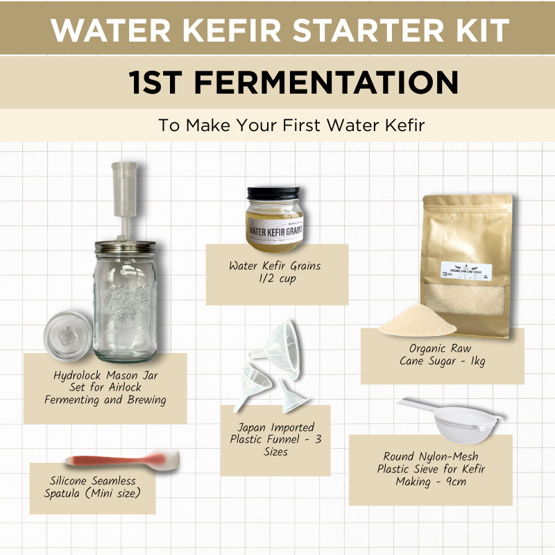 Water Kefir Starter Kit 1st Fermentation Foodcraft Online Store