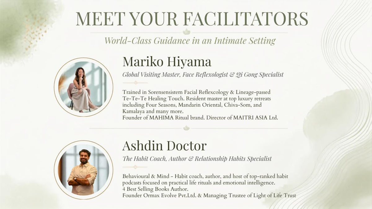 Master Class: Face Reflexology, Energy & Relationship Habit & Ritual