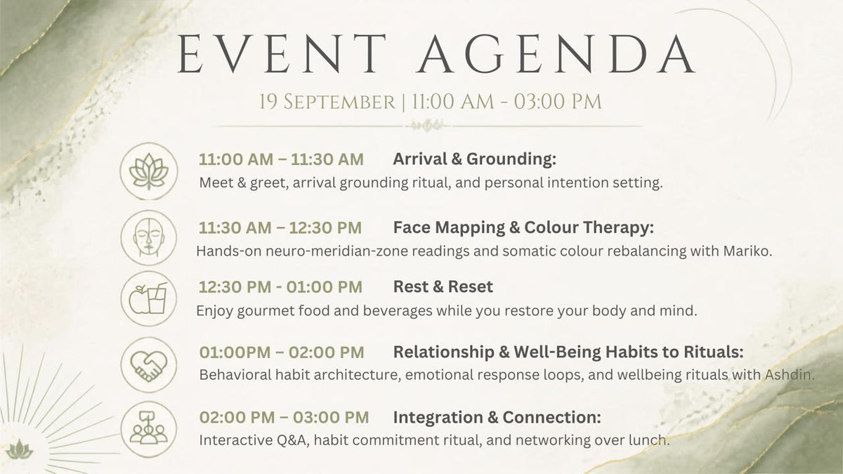 Master Class: Face Reflexology, Energy & Relationship Habit & Ritual
