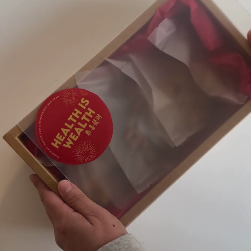 Load video: The Lucky Eight Treasures - CNY Gift Box - Foodcraft Online Store