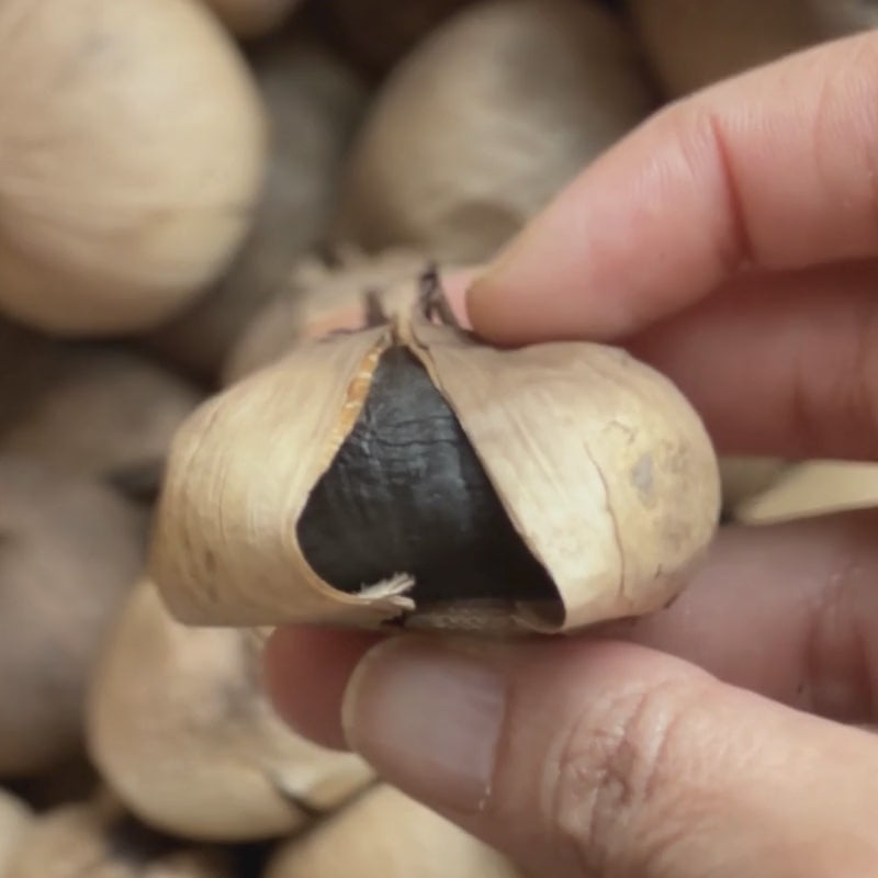 Video of close up of Black garlic - 100g - Foodcraft Online Store