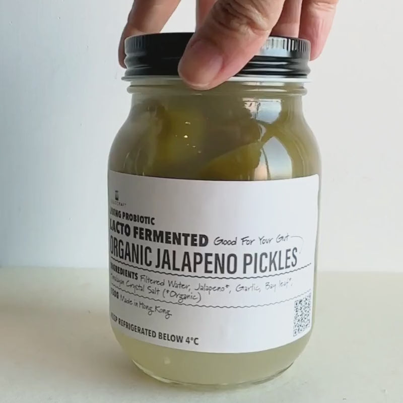 Lacto-Fermented Organic Jalapeno Pickles - Foodcraft Online Store