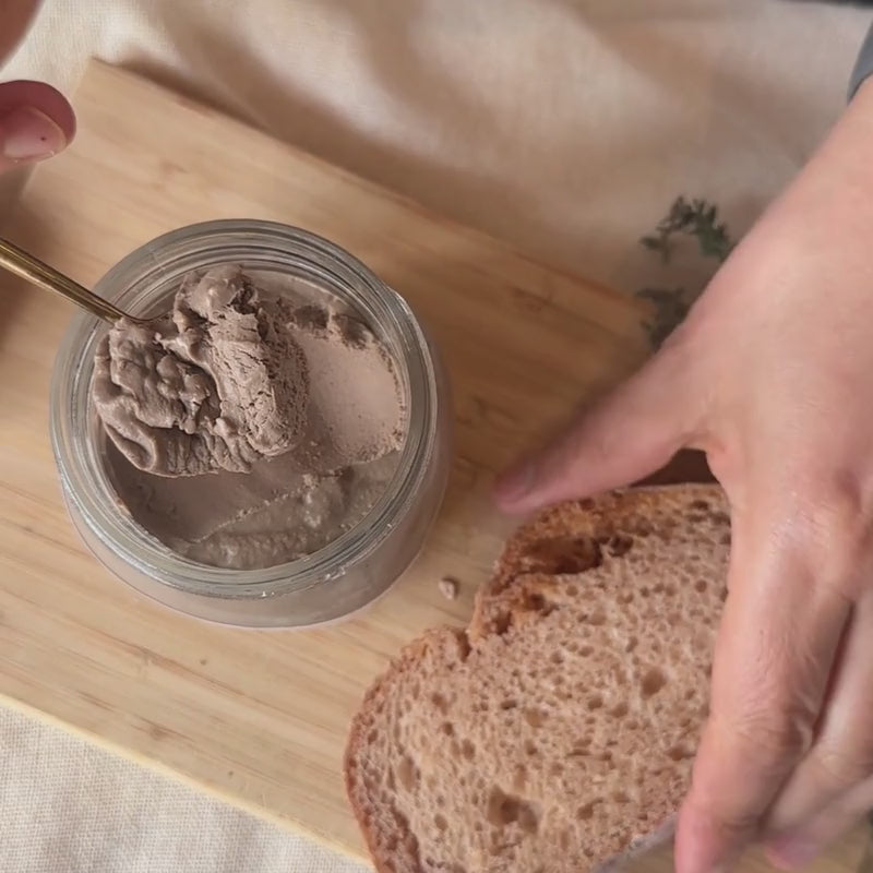Load video: Pasture Raised French Chicken Liver Pate - 200g
Foodcraft Online Store