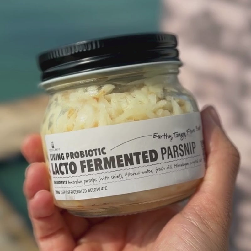 Living Lacto-Fermented Parsnip - Foodcraft Online Store