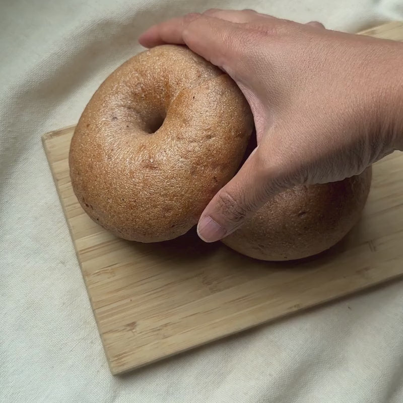 Load video: Gluten-Free Soft Original Sourdough Bagels (from Foodcraft Online Store) 