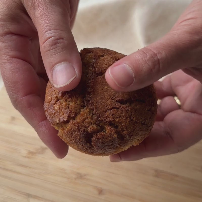 Load video: Gluten Free Corn Bread with Grass-Fed Butter and A2 Milk Kefir - 100g x 6pc