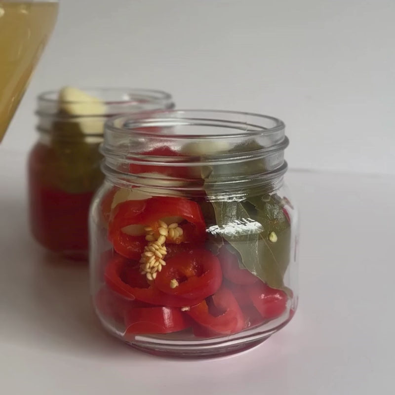 Lacto-Fermented Red Jalapeno Pickles - 80g 
Foodcraft Online Store