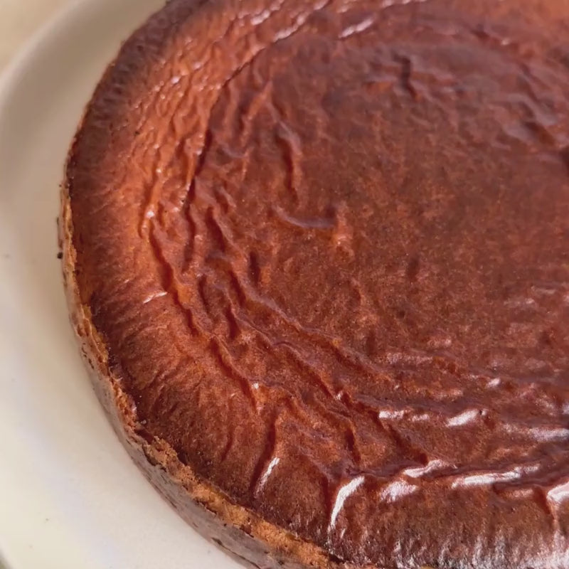 Load video: Gluten Free Keto Basque Lemon Cheesecake - Whole
Foodcraft Online Store